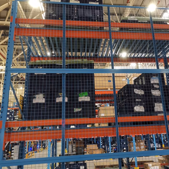 O armazenamento industrial da pálete do armazém resistente arquiva o aço